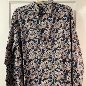 Mens Cremieux XXL Shirt, Paisley